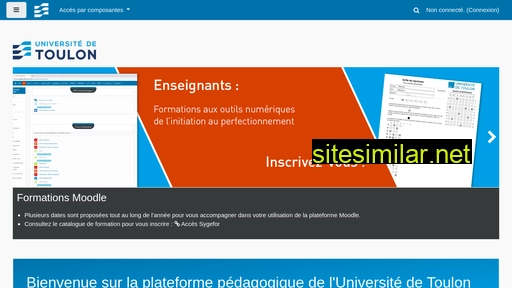 moodle.univ-tln.fr alternative sites