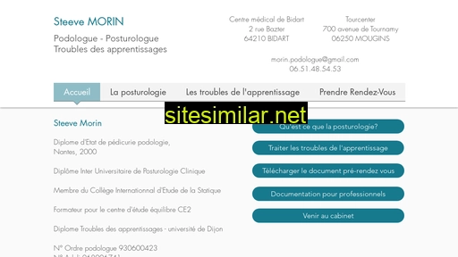 morin-podologue.fr alternative sites