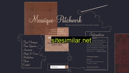 mosaique-patchwork.fr alternative sites