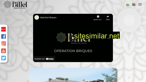 mosquee-billel.fr alternative sites
