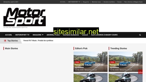 Motorsport-magazine similar sites