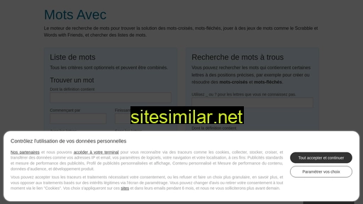 motsavec.fr alternative sites
