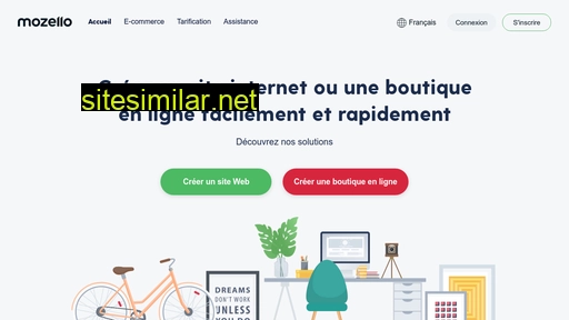 mozello.fr alternative sites