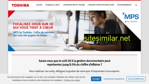 mpsbytoshiba.fr alternative sites