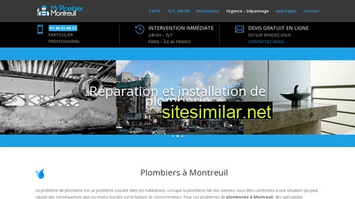 mr-plombier-montreuil.fr alternative sites