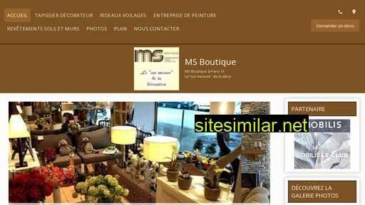 msboutique-decoration-paris.fr alternative sites