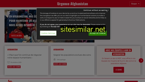 msf.fr alternative sites