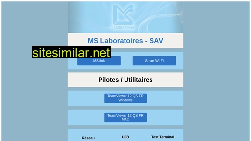mslaboratoires.fr alternative sites