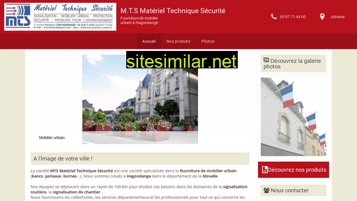mts-mobilier-urbain.fr alternative sites