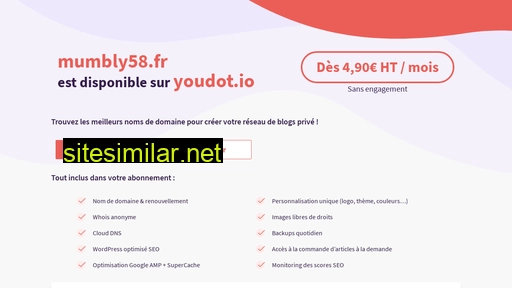 mumbly58.fr alternative sites