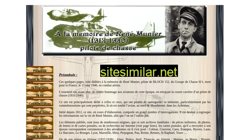 munier-pilote-1940.fr alternative sites