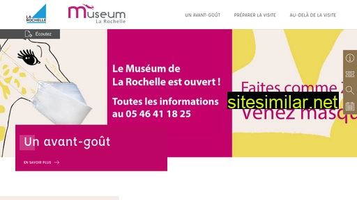 museum.larochelle.fr alternative sites