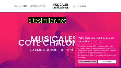 musicales-cote-chalonnaise.fr alternative sites