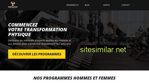 musculation-nutrition.fr alternative sites