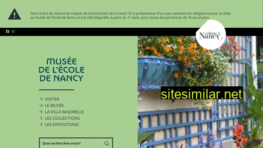 musee-ecole-de-nancy.nancy.fr alternative sites