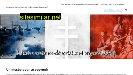 musee-resistance-deportation-forgesleseaux.fr alternative sites