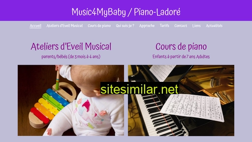 music4mybaby.fr alternative sites