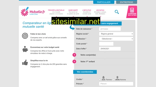 mutuelle.fr alternative sites