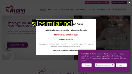 mutuellemcrn.fr alternative sites