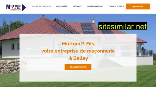 muttoni-maconnerie-belley.fr alternative sites