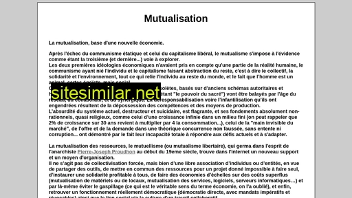 mutualisation.fr alternative sites