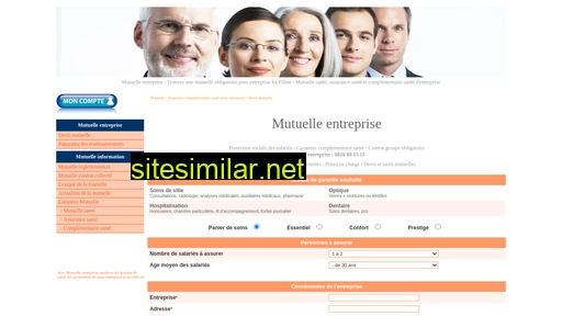 mutuelle-entreprises.fr alternative sites
