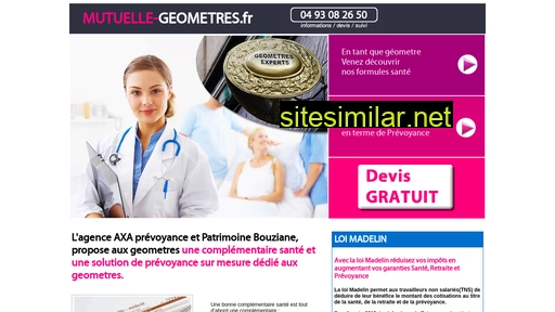 mutuelle-geometres.fr alternative sites