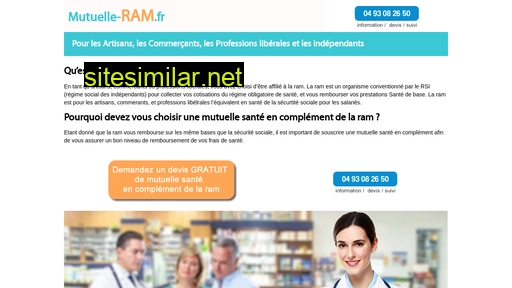 mutuelle-ram.fr alternative sites