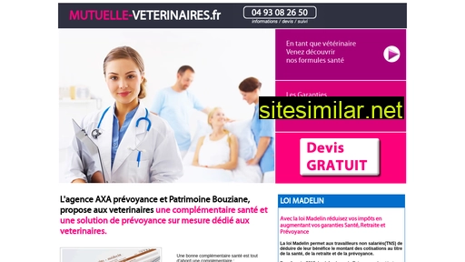 mutuelle-veterinaires.fr alternative sites