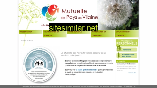 mutuellepaysdevilaine.fr alternative sites