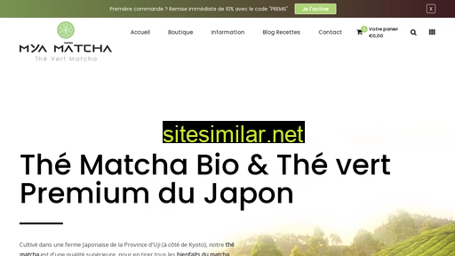 Mya-matcha similar sites