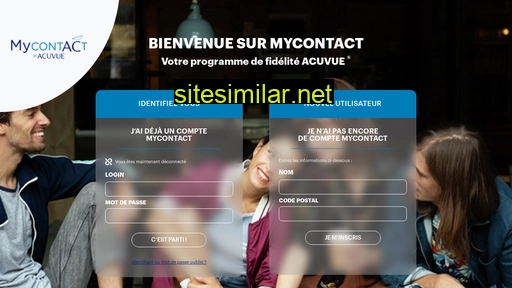 mycontactacuvue.fr alternative sites