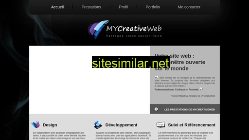 mycreativeweb.fr alternative sites