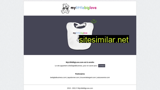mylitlebiglove.fr alternative sites