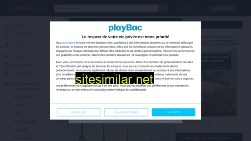 mylittleweekly.playbacpresse.fr alternative sites