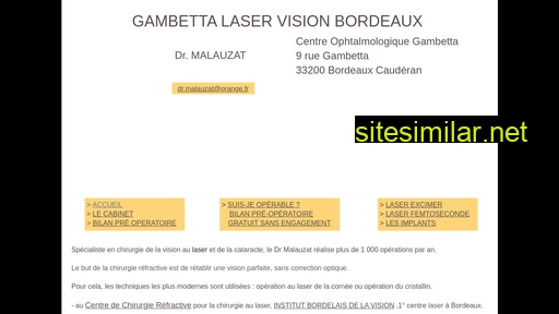 myopie-laser-bordeaux.fr alternative sites