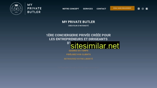 myprivatebutler.fr alternative sites