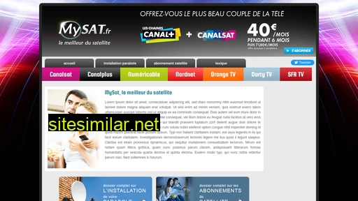mysat.fr alternative sites