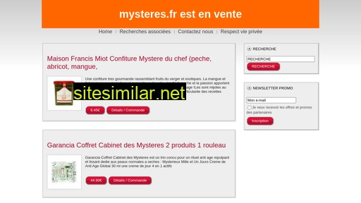 mysteres.fr alternative sites