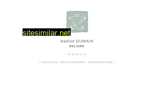 nadine-dumain.fr alternative sites