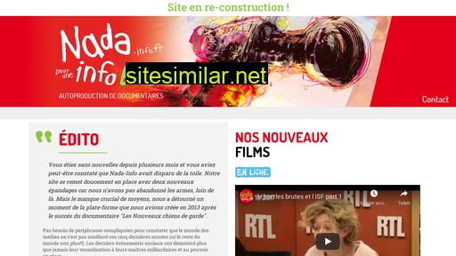nada-info.fr alternative sites