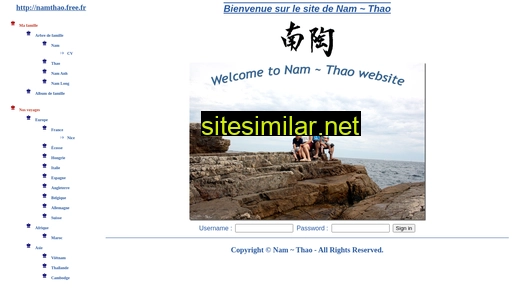 Namthao similar sites