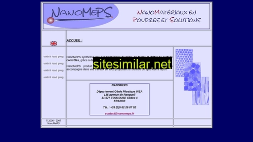 nanomeps.fr alternative sites