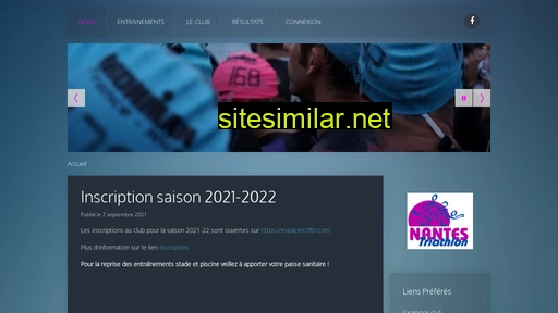 nantestriathlon.fr alternative sites