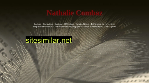 nathaliecombaz.fr alternative sites