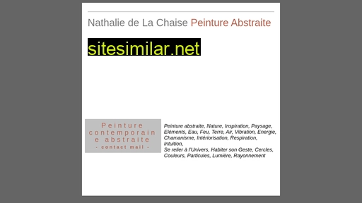 nathaliedelachaise.fr alternative sites