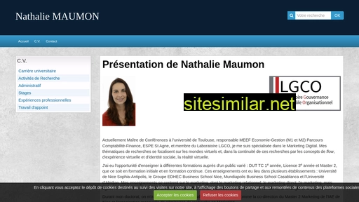 Nathaliemaumon similar sites