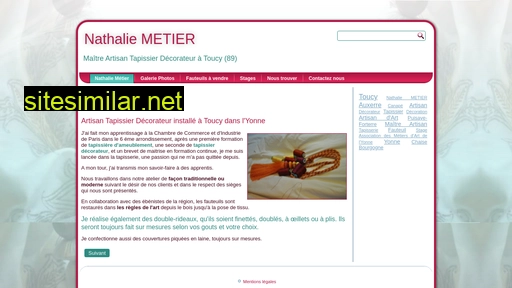 nathalie-metier.fr alternative sites