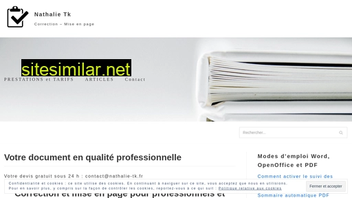 nathalie-tk.fr alternative sites