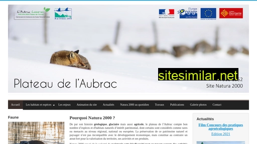 natura2000-aubrac.fr alternative sites